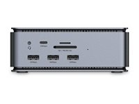 LINDY DST-Pro - dockningsstation - USB-C - HDMI, DP, USB-C - 1GbE, 10GbE 43372