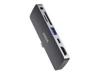 Anker PowerExpand Direct 6-in-1 USB-C PD Media Hub - dockningsstation - USB-C - HDMI A83620A1