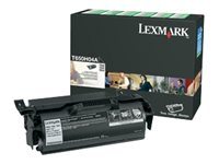 Lexmark - Lång livslängd - svart - original - tonerkassett - LCCP, LRP T650H04E