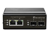 LevelOne IGP-0432 - switch - industrial, -40°C to 75°C - 4 portar - ohanterad IGP-0432