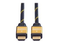 Roline Gold HDMI High Speed Cable with Ethernet - HDMI-kabel med Ethernet - 10 m 11.04.5506