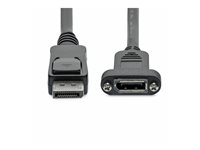 StarTech.com 3 ft. (0.9 m) Displayport Male to Female Cable - Mounting - Latched Connectors - DisplayPort - DP Monitor Cable (DPPNLFM3) - DisplayPort-kabel - 91.4 cm DPPNLFM3