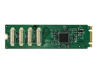 MicroConnect - seriell adapter - PCIe 2.0 - RS-232 x 4 MC-M.2-334