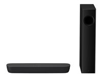 Panasonic SC-HTB254 - soundbar - för hemmabio - trådlös SC-HTB254EGK