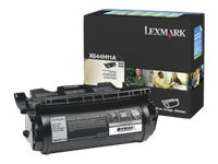 Lexmark - Lång livslängd - svart - original - tonerkassett - LRP X644H11E