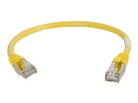 C2G Cat5e Booted Shielded (STP) Network Patch Cable - patch-kabel - 5 m - gul 83814