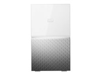 WD My Cloud Home Duo WDBMUT0040JWT - personlig molnlagringsenhet - 4 TB WDBMUT0040JWT-EESN