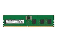 Micron - DDR5 - modul - 16 GB - DIMM 288-pin - 4800 MHz / PC5-38400 - registrerad MTC10F1084S1RC48BR