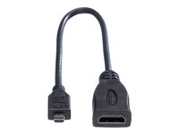 Roline HDMI-kabel med Ethernet - 15 cm 11.04.5584