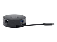 Dell Mobile Adapter DA300 - dockningsstation - USB-C - VGA - 1GbE 470-ACWN