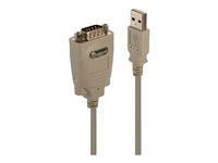 Lindy USB to Serial Converter - seriell adapter - USB 42844