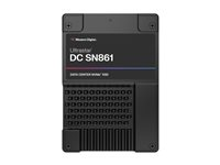 WD Ultrastar DC SN861 WUS6BA138PSP9X1 - SSD - datacenter - 3.84 TB - U.2 PCIe 5.0 x4 (NVMe) 0TS2517