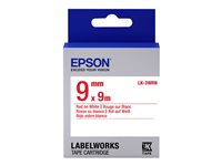 Epson LabelWorks LK-3WRN - etiketttejp - 1 kassett(er) - Rulle (0,9 cm x 9 m) C53S653008