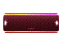 Sony SRS-XB31 - högtalare - för bärbar användning - trådlös SRSXB31R.CE7