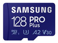 Samsung PRO Plus MB-MD128KA - flash-minneskort - 128 GB - mikroSDXC UHS-I MB-MD128KA/EU