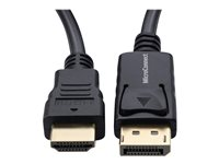 MicroConnect adapterkabel - DisplayPort / HDMI - 10 m MC-DP-HDMI-1000