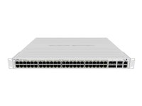 MikroTik CRS354-48P-4S+2Q+RM - switch - 48 portar - rackmonterbar CRS354-48P-4S+2Q+RM