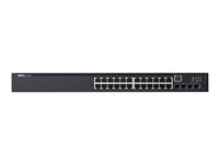 Dell Networking N1524P - switch - 24 portar - Administrerad - rackmonterbar 210-AEVY