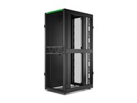 APC NetShelter SX Gen 2 - rack - 1991 H x 750 B x 1070 D mm, med sidor - 42U AR3150B2