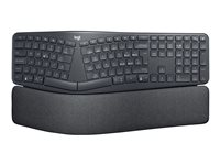 Logitech ERGO K860 - tangentbord - QWERTY - italiensk - grafit Inmatningsenhet 920-010106