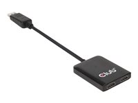 Club 3D SenseVision Multi Stream Transport (MST) Hub CSV-6200H - video/audiosplitter - 2 portar CSV-6200H