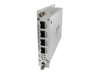 COMNET CNGE4US - switch - 4 portar - ohanterad - rackmonterbar CNGE4US