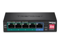 TRENDnet TPE LG50 - switch - 5 portar - ohanterad - TAA-kompatibel TPE-LG50