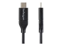 StarTech.com USB C to USB C Cable - 3m / 10 ft - USB Cable Male to Male - USB-C Cable - USB-C Charge Cable - USB Type C Cable - USB 2.0 (USB2CC3M) - USB typ C-kabel - 24 pin USB-C till 24 pin USB-C - 3 m USB2CC3M