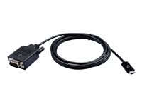 V7 - videoadapterkabel - 24 pin USB-C till HD-15 (VGA) - 2 m V7UCVGA-2M