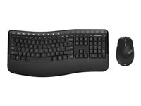 Microsoft Wireless Comfort Desktop 5050 - sats med tangentbord och mus - AZERTY - belgisk PP4-00010