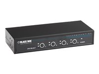 Black Box ServSwitch EC for PS/2 Servers and Consoles - omkopplare för tangentbord/video/mus - 4 portar KV9004A