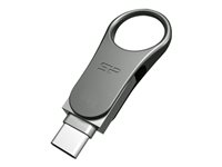 SILICON POWER Mobile C80 - USB flash-enhet - 16 GB SP016GBUC3C80V1S