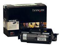 Lexmark - Lång livslängd - svart - original - tonerkassett - LRP 64016HE