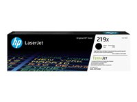 HP 219X - Lång livslängd - svart - original - LaserJet - tonerkassett (W2190X) W2190X