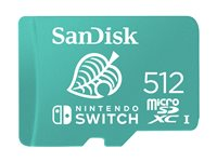 SanDisk Nintendo Switch - flash-minneskort - 512 GB - mikroSDXC UHS-I SDSQXAO-512G-GNCZN