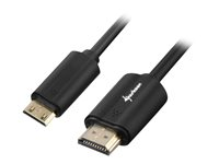 Sharkoon HDMI-kabel med Ethernet - 3 m 4044951018017