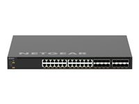 NETGEAR AV Line M4350-24X8F8V - switch - 40 portar - Administrerad - rackmonterbar XSM4340V-100NES