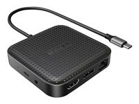 HyperDrive Mobile Dock - dockningsstation - USB4 - HDMI, DP - 1GbE HD583-GL