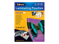 Fellowes Laminating Pouches Enhance 80 micron - 100-pack - matt - A3 - lamineringsfickor 5452003