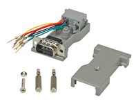 Roline - seriell adapter - DB-9 till RJ-45 12.03.7525