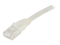 MicroConnect UltraFlat - nätverkskabel - 2 m - vit V-UTP602W-FLAT