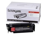 Lexmark - svart - original - tonerkassett 12A3710