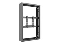 Multibrackets M Pro Series B2B hölje - för LCD-panel för digital skyltning - medium, universal, theft protect - svart, RAL 9005 7350105216367