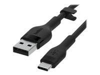 Belkin BoostCharge - USB typ C-kabel - USB till 24 pin USB-C - 2 m CAB008bt2MBK