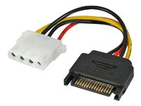 Lindy - strömadapter - 4 pin intern effekt till SATA-ström - 15 cm 70396