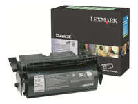 Lexmark - Lång livslängd - svart - original - tonerkassett - LCCP, LRP 12A6835