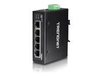 TRENDnet TI-G50 - switch - 5 portar - ohanterad - TAA-kompatibel TI-G50