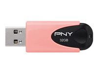 PNY Attaché 4 - USB flash-enhet - 32 GB FD32GATT4PAS1KL-EF