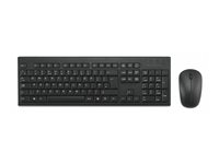 Kensington KB150 EQ - sats med tangentbord och mus full size - QWERTY - brittisk Inmatningsenhet K75562UK