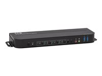 Eaton Tripp Lite series HDMI USB KVM Switch 4-Port 4K 60Hz HDR HDCP 2.2 IR USB Sharing - omkopplare för tangentbord/video/mus/ljud/USB - 4 portar B005-HUA4